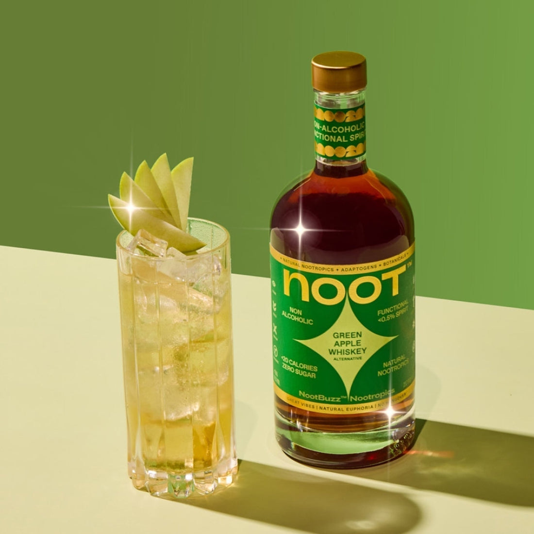 Noot Green Apple Whiskey 3 Ways