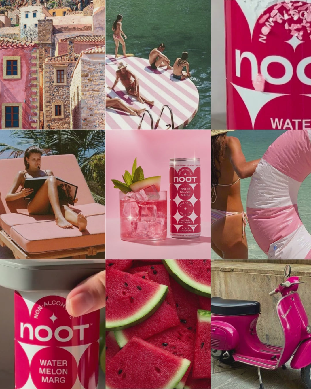 Watermelon Marg Non-Alcoholic (4 pack)